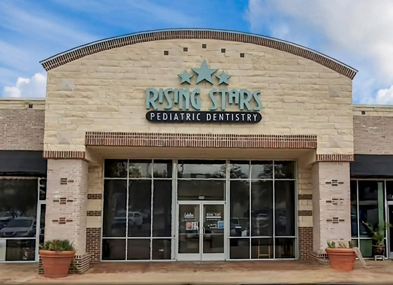 Welcome to Rising Stars Pediatric Dentistry & Orthodontics in Austin, TX Rising Stars Pediatric Dentistry & Orthodontics building