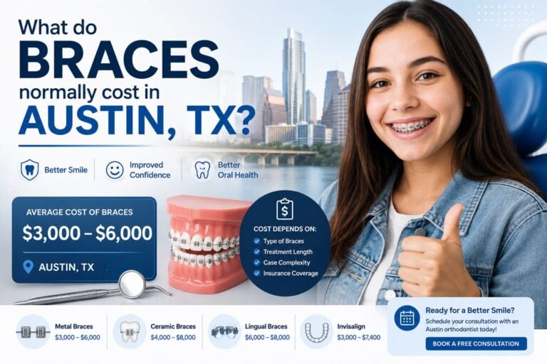 What do braces normally cost in Austin, TX?